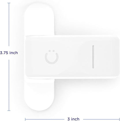 Ubbi Door Pinch Guards, Baby Proof Doors, Child Safety, Baby Finger Protectors, 2 Pack, White