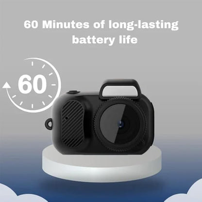 Keychain Camera, World's Smallest 1080P Hd Mini Camera llavero,Keychain Photo/Video Camera, Retro Portable Mini，100 Mins Battery Life, for Students, Kids (No Memory Card)