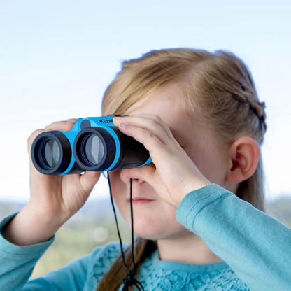 Adventure Kidz - Outdoor Exploration Kit, Children’s Toy Binoculars, Torch, Compass, Whistle, Magnifying Glass, Backpack. Great Kids Gift Set for Camping, Hiking, Educational and Pretend Play.