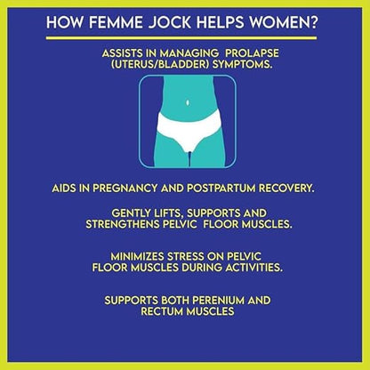 Women's Pelvic Support Belt - Uterus & Bladder Girdle | Postpartum Recovery, Pain Relief | High Waist Pink (Large)