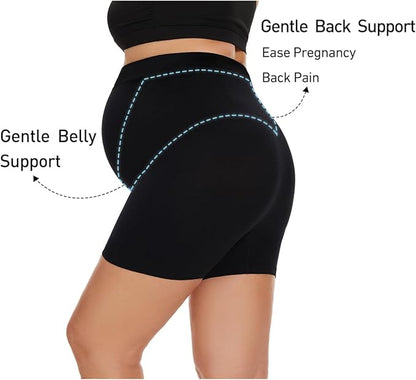 Seamless Maternity Shapewear, Belly Support Pregnancy Underwear for Maternity Photography and Baby Shower Dresses