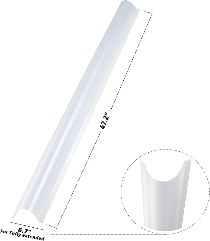 4PCS Baby Proofing Door Finger Pinch Guard Clear Door Jam Shield for Child Safety Finger Pinch Protector Hinge Protectors for Kids/Pet