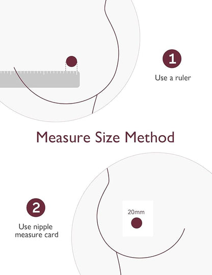 Momcozy Original Replacement Accessories for Upgraded Mobile Flow | Upgraded M9,Original Upgraded M9 Breastfeeding Parts,17mm Inserts, 4 Pack