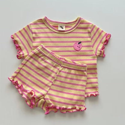 Fashion Personality Shorts Girls Suit