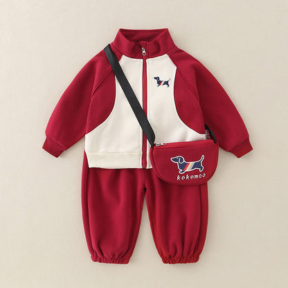Autumn Handsome New Baseball Uniform Long Sleeve Casual Sportswear