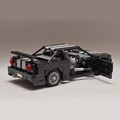 R34 Sports Car Remote Control Building Block Toy