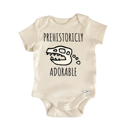 Prehistoric Dinosaur Jurrasic Museum Baby Gift Baby Bodysuit