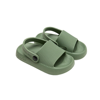 Children's Feeling Of Stepping On Feces Thick Soled Home Slippers