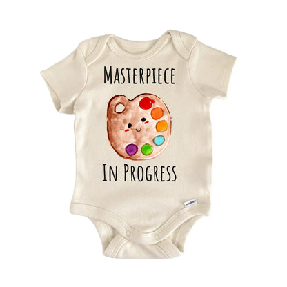 Masterpiece Artist Fine Art Painting Teacher Baby Gift Baby Bodysuit