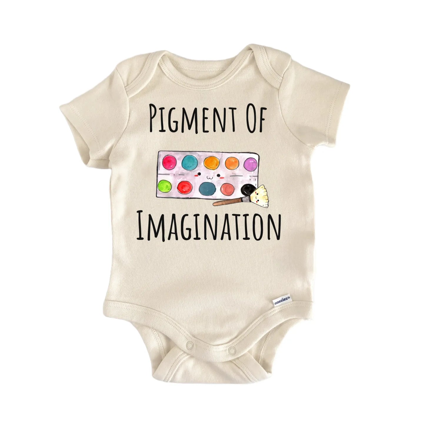 Watercolor Artist Painting Baby Gift Baby Bodysuit