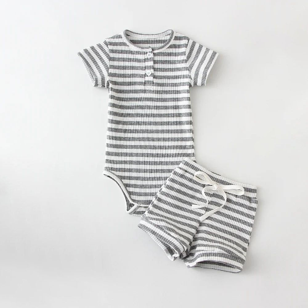 New Fashion Summer Round Neck Short Sleeves Blouse And Pants