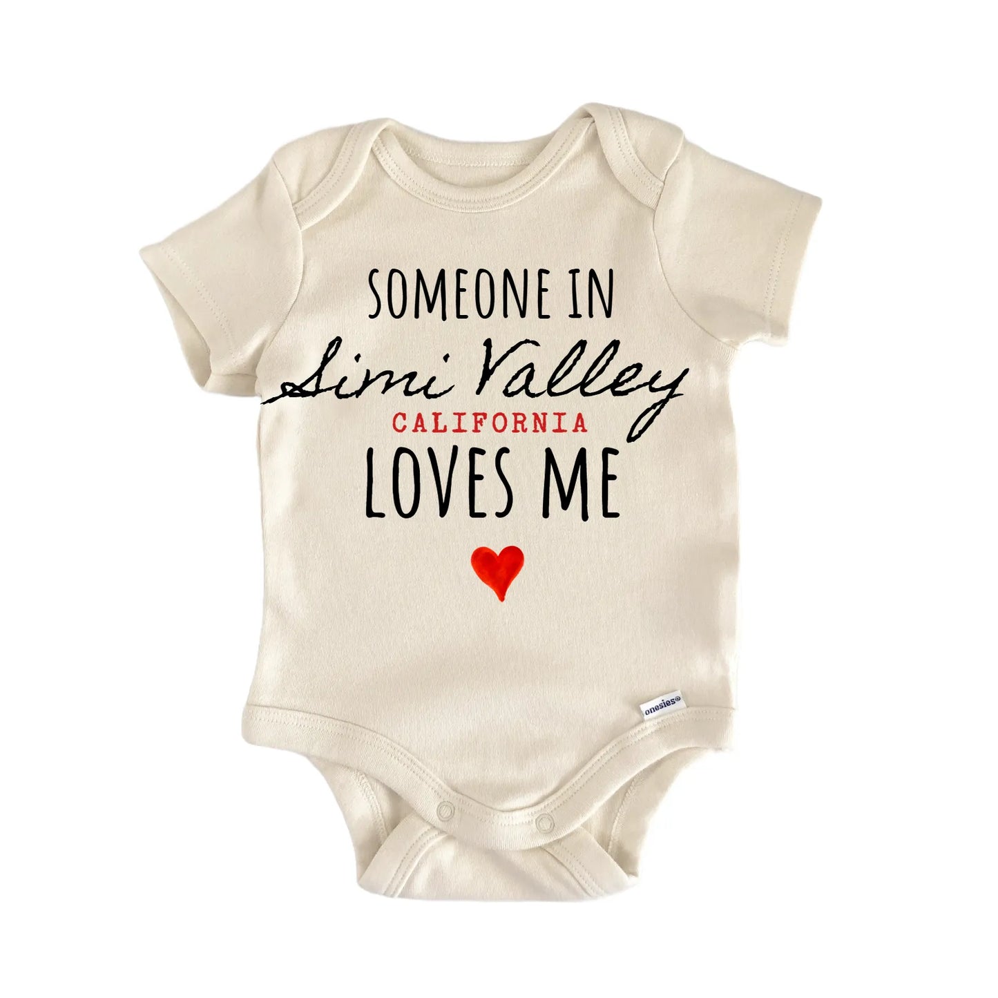Simi Valley California Baby Gift Baby Bodysuit