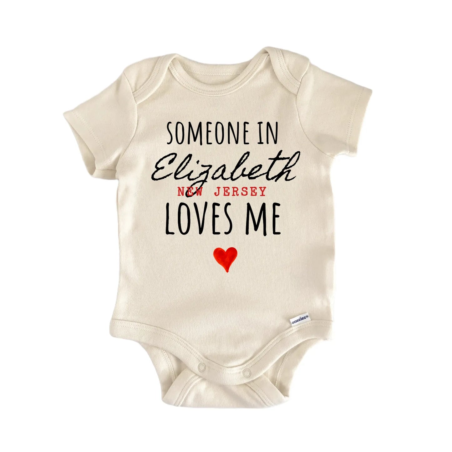 Elizabeth New Jersey Baby Gift Baby Bodysuit