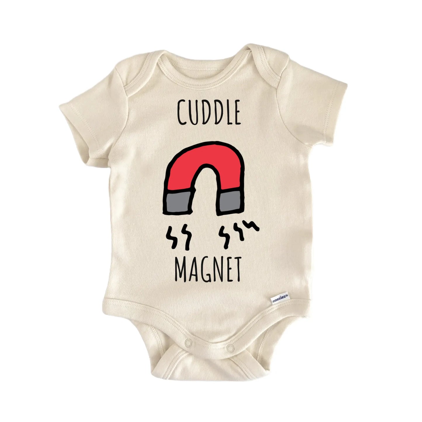 Cuddle Magnet Physics Scientist Science Infant Gift Baby Bodysuit