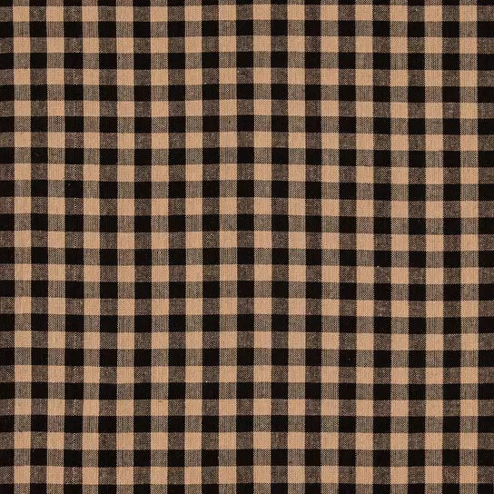 Brown Black Gingham Baby Lounger Cover