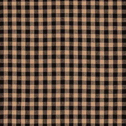 Brown Black Gingham Baby Lounger Cover