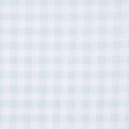 Light Blue Checkered Crib Quilted Blanket
