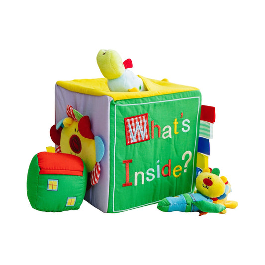 Baby Surprise Box — What's Inside? with Colorful Sensory Baby Toys