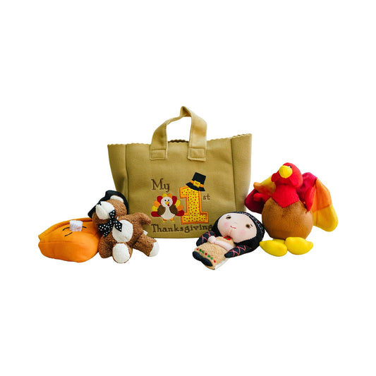 My Baby's First Thanksgiving Fill and Spill Playset with 4 Sensory Toys