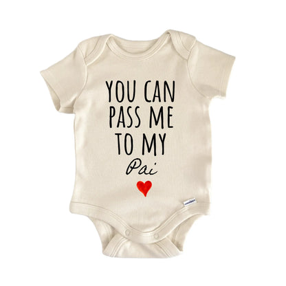 Pai Announcement Baby Gift Baby Bodysuit