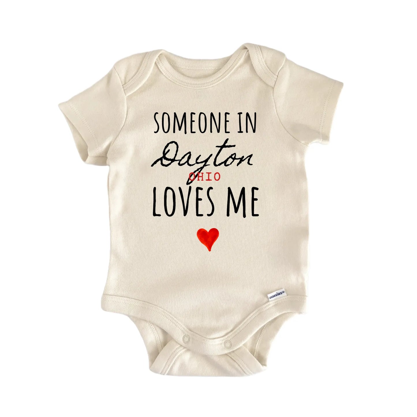 Dayton Ohio Baby Gift Baby Bodysuit