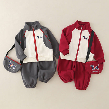 Autumn Handsome New Baseball Uniform Long Sleeve Casual Sportswear