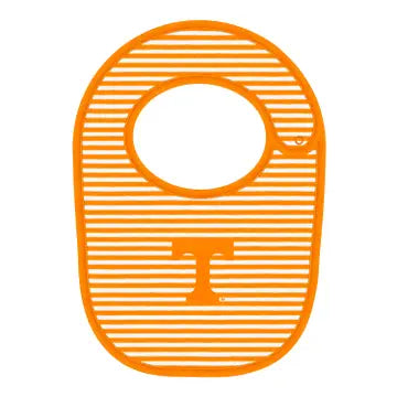 Newborn Tennessee Striped Bib