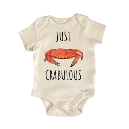 Crab Crabulous Seafood Baby Gift Baby Bodysuit