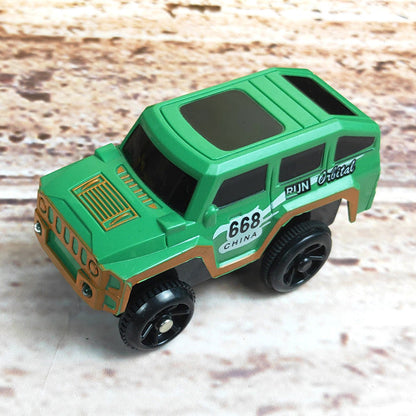 Children's Electric Assembled Track Racing Simulation Animal Tyrannosaurus Dinosaur Toy Puzzle Boy Gift