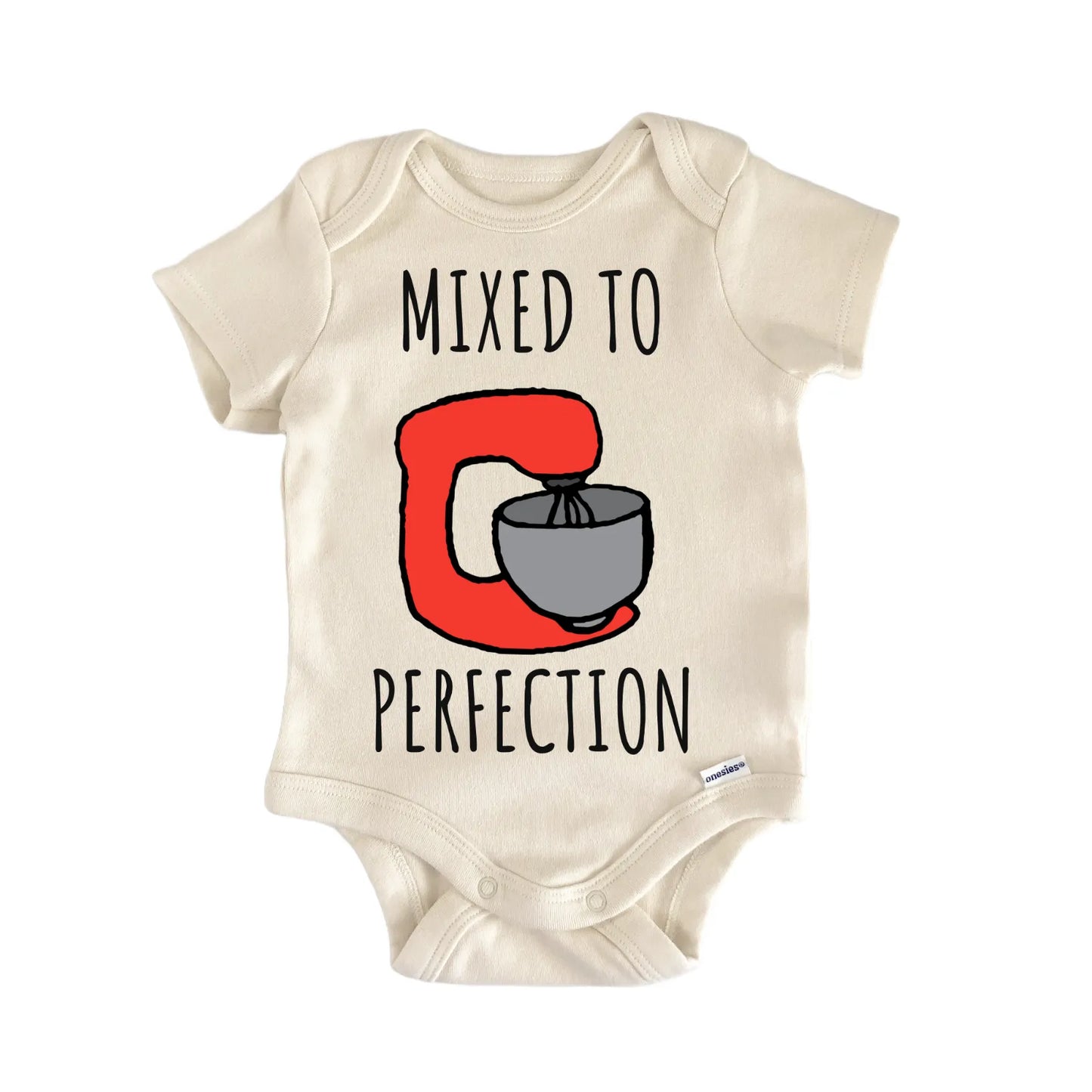 Mixer Cooking Baking Cook Chef Baby Gift Baby Bodysuit
