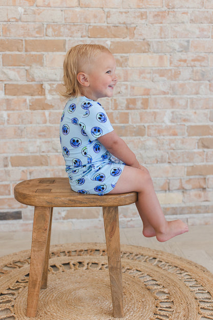 A Smile Tie Dye For - Pocket Short Set