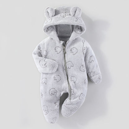 New Fleece-Lined Onesie For Infants And Toddlers