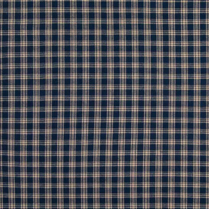 Blue Plaid Ruffle Baby Lounger Cover