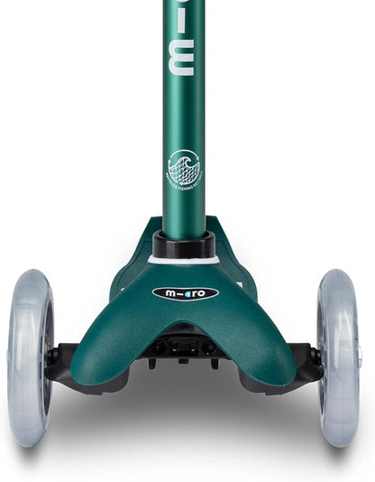 Micro Kickboard - Mini Deluxe Eco, 3-Wheeled, Lean-to-Steer, Swiss-Designed Micro Scooter Made with Recycled and Sustainable Materials, for Preschool Kids, Ages 2-5