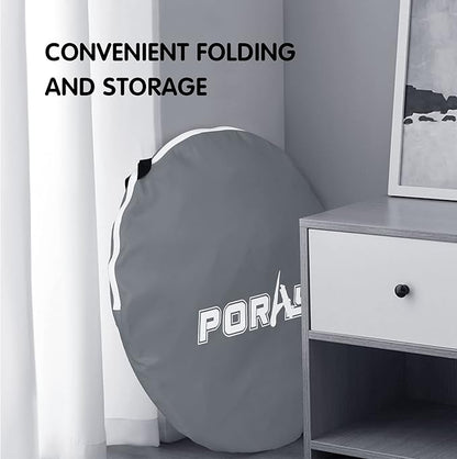 Porayhut Portable Baby Crib Net Safety Mesh Tent,Pop up Infant Mosquito Net, See Through Canopy Netting Cover for Baby&Toddler to Keep Baby from Climbing Out.