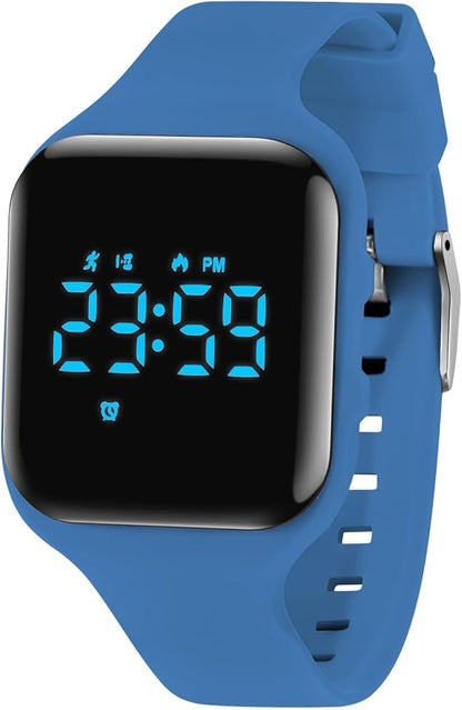 Kids Watches for Girls Boys Digital Sport Watch with Step Counter Pedometer Vibration Alarm Clock, No App Waterproof Fitness Tracker Kids Watch Boys Girls Teens Students Ages 5-16