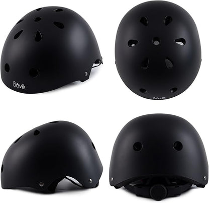 Kids Bike Helmet,Boys Girls Helmet Multi-Sport Helmet for Skateboard Roller Inline Skating Bicycle Scooter 3 Sizes