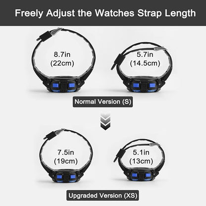 Kids Watch,Boys Watch for 3-15 Year Old Boys,Digital Sport Outdoor Multifunctional Chronograph LED 50 M Waterproof Alarm Calendar Analog Watch for Children with Silicone Band,Kids Gift