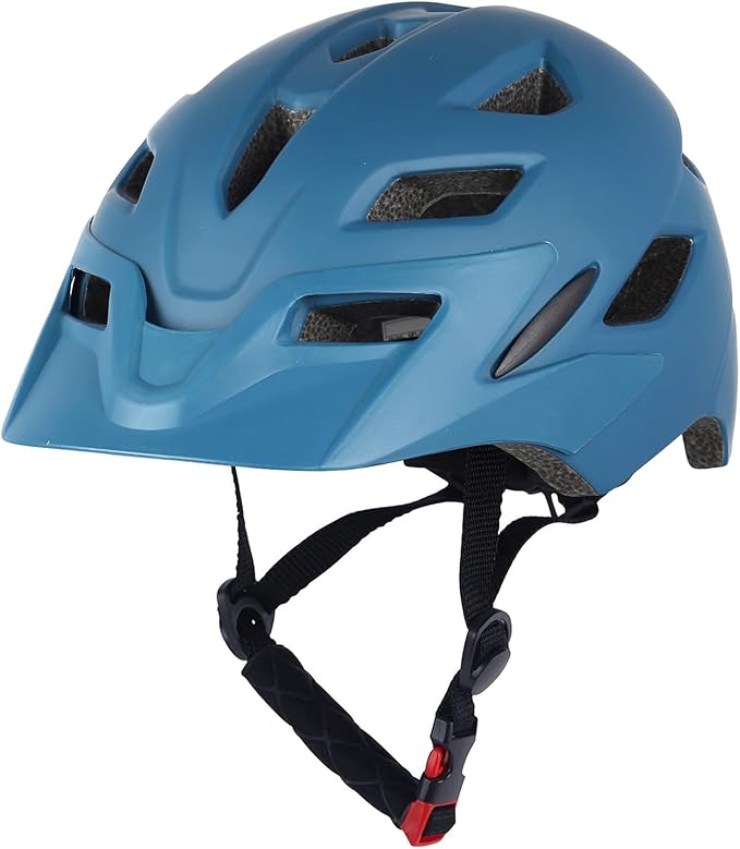 Kids Bike Helmet, Youth Toddler Boys Girls Helmets, 2 Size Adjustable for Ages 2-3-5-8-14 Years, Child Helmet with Visor and LED Light, Lightweight Multi-Sport Bicycle Scooter Cycling Helmets