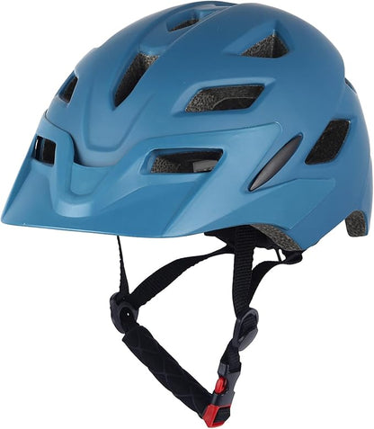 Kids Bike Helmet, Youth Toddler Boys Girls Helmets, 2 Size Adjustable for Ages 2-3-5-8-14 Years, Child Helmet with Visor and LED Light, Lightweight Multi-Sport Bicycle Scooter Cycling Helmets