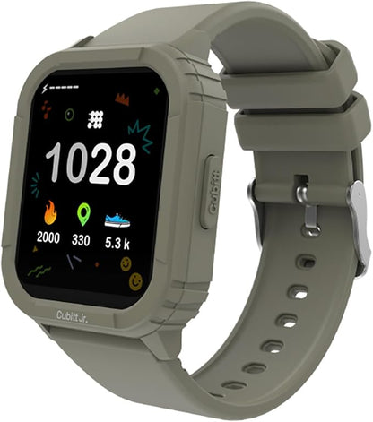 Cubitt Jr Smart Watch Fitness Tracker for Kids and Teens, with Games, Step Counter, Sleep Monitor, Heart Rate Monitor, Activity Tracker, Good Habits Alarms, 1.52" Touch Screen, IP68 Waterproof