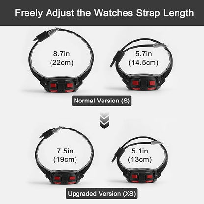 Kids Watch,Boys Watch for 3-15 Year Old Boys,Digital Sport Outdoor Multifunctional Chronograph LED 50 M Waterproof Alarm Calendar Analog Watch for Children with Silicone Band,Kids Gift