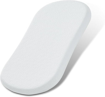 NeoBorn Baby Bassinet Mattress Pad, 30" x 18" Dual Sided Comfort Gel Memory Foam Mattress with Removable Soft Tencel Cover Fit for Halo Bassinest Swivel/Flex/Glide/Premiere/Luxe Series Sleeper