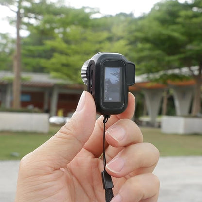 Keychain Camera, World's Smallest 1080P HD Mini Camera, Retro Portable Mini, 100 Mins Battery Life, for Students, Kids (64G)