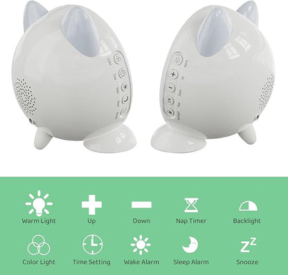 Toddlers Sleep Training Clock, Kids Alarm Clock with Night Light & Nap Timer, Ok to Wake Clock for Girls and Boys