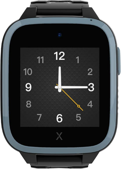 XPLORA XGO 3 - Watch Phone for Children (4G) - Calls, Messages, Kids School Mode, SOS Function, GPS Location, Camera and Pedometer – (Subscription Required) (Black)