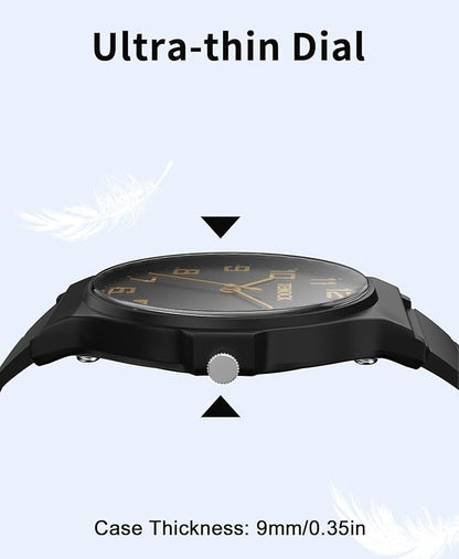 Kids Analog Watch Boys Girls, 30M Waterproof, Sports Watch for Boys, Easy to Read Children's Thin Dial Wrist Watches with Soft Band, for Ages 5-15 Kids Great Birthday Gifts Christmas Day