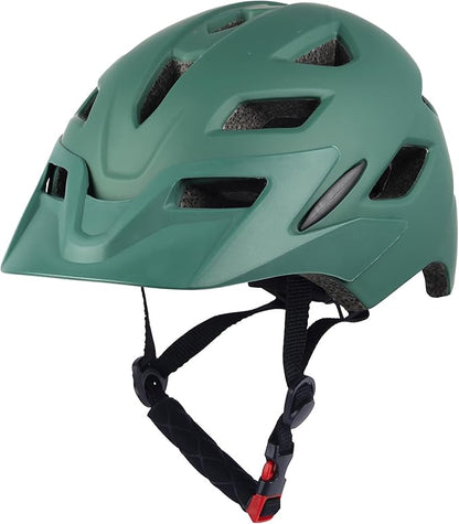 Kids Bike Helmet, Youth Toddler Boys Girls Helmets, 2 Size Adjustable for Ages 2-3-5-8-14 Years, Child Helmet with Visor and LED Light, Lightweight Multi-Sport Bicycle Scooter Cycling Helmets