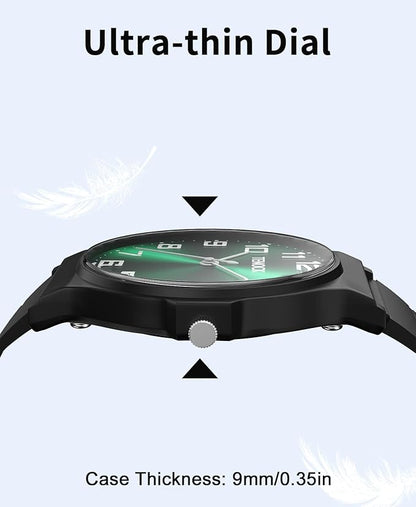 Kids Analog Watch Boys Girls, 30M Waterproof, Sports Watch for Boys, Easy to Read Children's Thin Dial Wrist Watches with Soft Band, for Ages 5-15 Kids Great Birthday Gifts Christmas Day