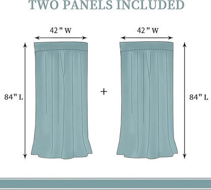 Forest Wildlife Blackout Curtains for Boys Girl Bedroom Decor,Blue Fantasy Starry Sky Howling Wolf Thermal Insulated Grommet Drapes Darkening Window Curtain for Living Room Home 84x84 inch